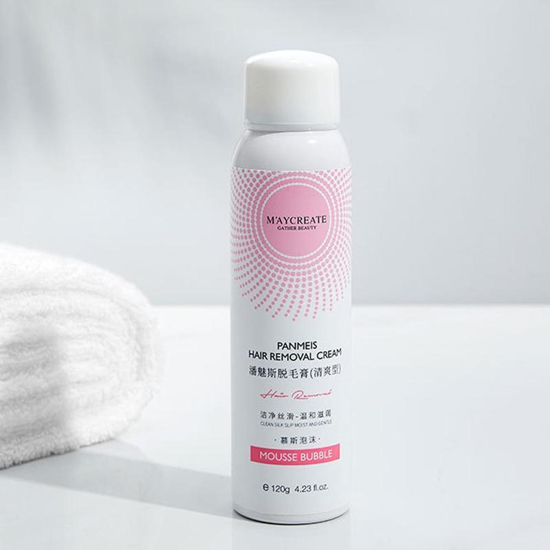Natural & Painless Hair Remover Mousse Spray