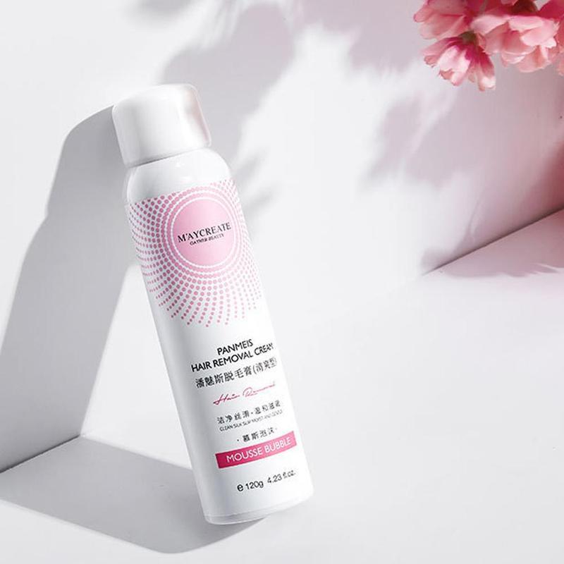 Natural & Painless Hair Remover Mousse Spray