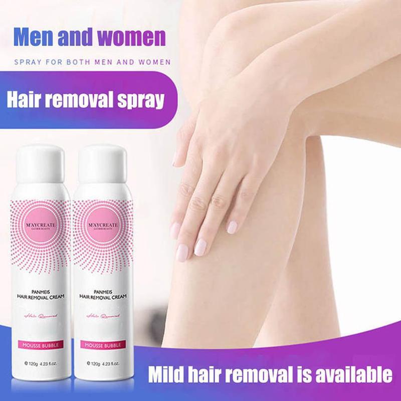 Natural & Painless Hair Remover Mousse Spray