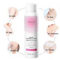 Natural & Painless Hair Remover Mousse Spray