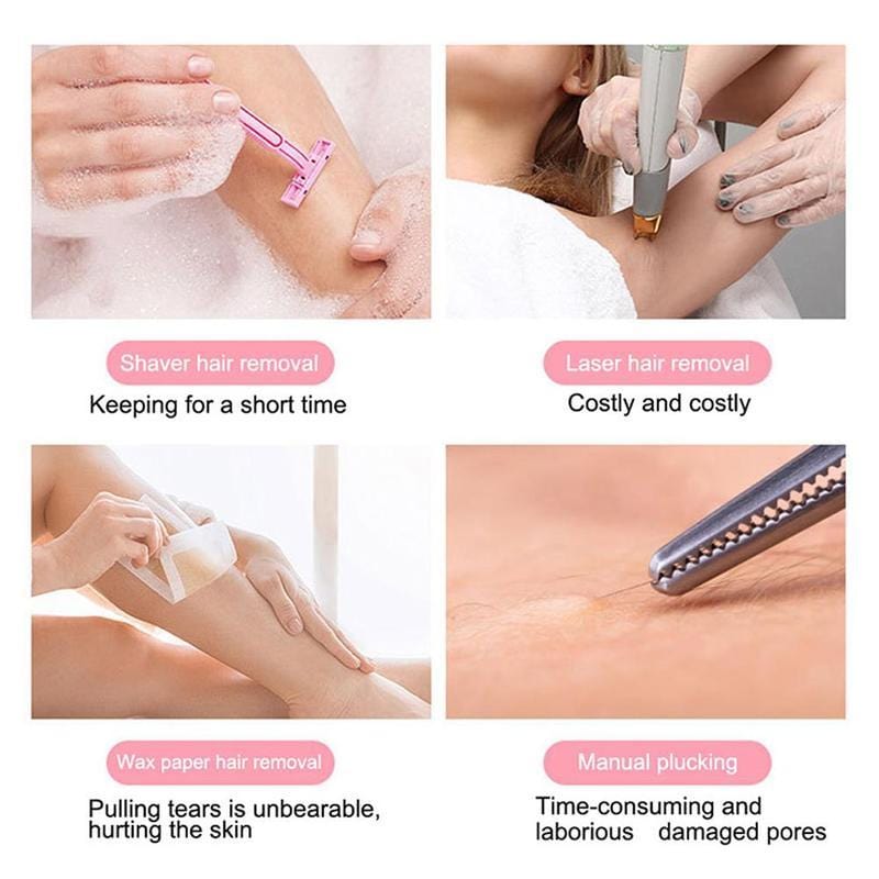 Natural & Painless Hair Remover Mousse Spray